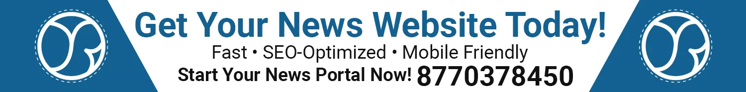 Get Your News Website Today Call Now 8770378450